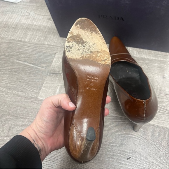 Vintage Prada Patent Heels - Picture 7 of 8